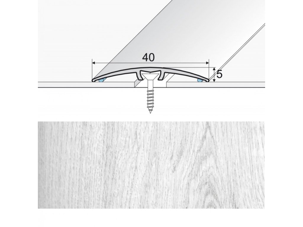 prechodova lista narazeci a64 dub wanilia