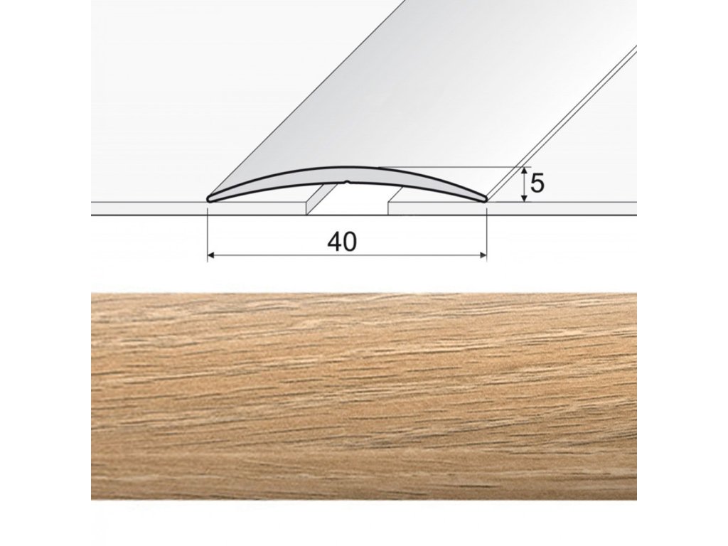 prechodova lepena lista a13 dub natural 20920