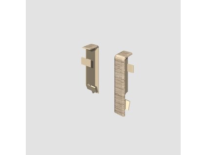 spojka dub svetle sedy 2ks bal