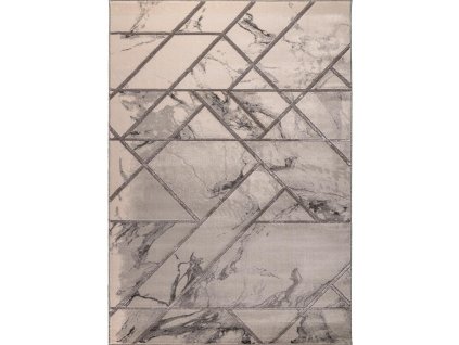 koberec mramor 8919a strieborny