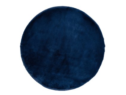 koberec lop kruh 0460 093 tmave modra