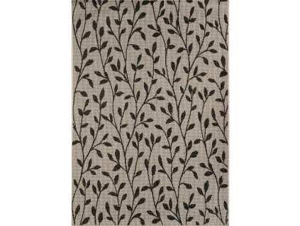 koberec level 20590 stribrno cerny