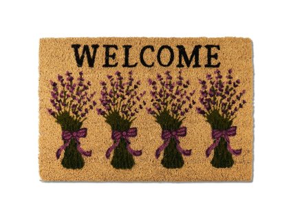 rohoz ruco print 759 lavender welcome