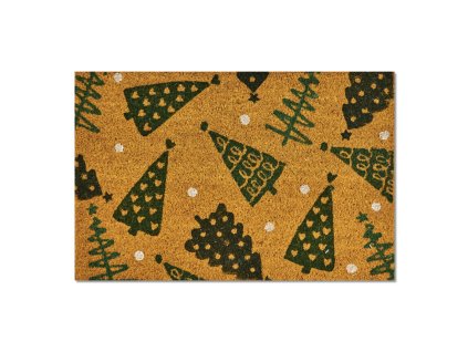 rohoz ruco print 826 vanocni stromky