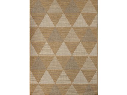 koberec flat 21132 strieborne zlaty