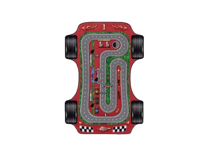 koberec play 2907 cerveny