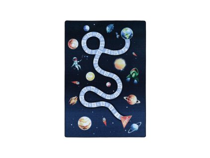 koberec play 2910 tmavomodry