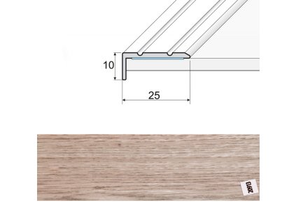 ukoncovaci lepena lista a31 dub malaga