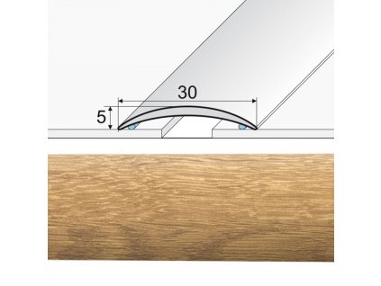 prechodova lepena lista a03 dub lemon 20921