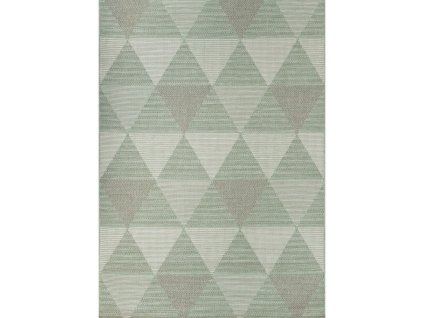 koberec flat 21132 strieborne zeleny