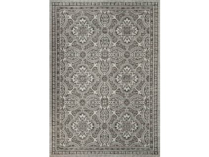 koberec flat 21193 tmavo sivy