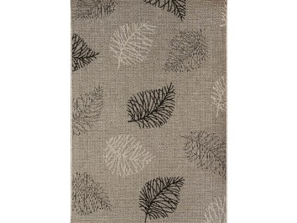 koberec level 20638 strieborne cierny