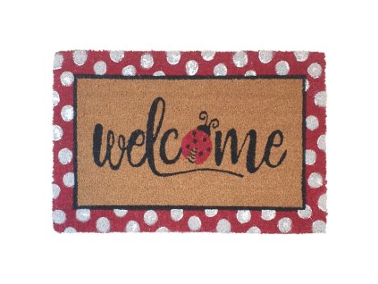 26429 spoltex kusova rohozka welcome s beruskou rozmer 40 x 60 cm