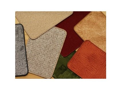 Spoltex / kusová rohožka obšitá Spoltex / mix  (Rozměr 50 x 80 cm)
