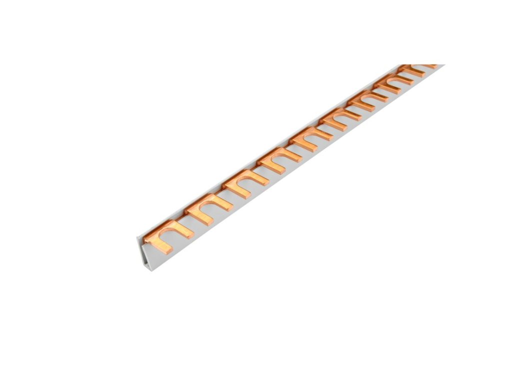 Prop. lišta G-1L-1000/20 ISO, vidlica, 1 pól, 90A, rozstup 17,8 mm (1000331)