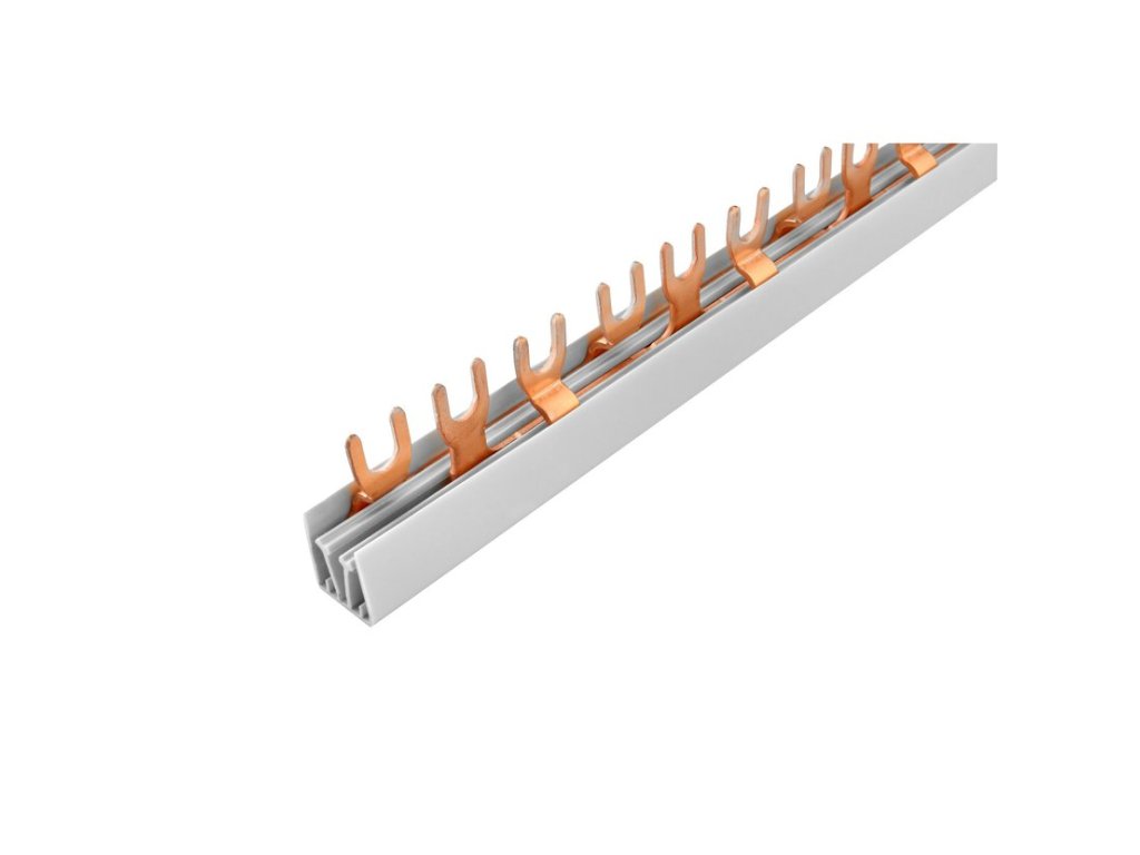 Prop. lišta G-3L-210/16C, vidlica, 3-pólová, 80A, rozstup 17,8 mm (1000233)