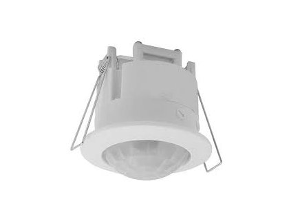 SENSOR PIR PANLUX SL2502B – vestavné stropní pohybové čidlo 360° bílé