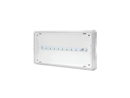 MODUS LED svítidlo EXIT BASIC 1W 125 lm 1 h IP65  nouzové osvětlení s piktogramem pro východové trasy