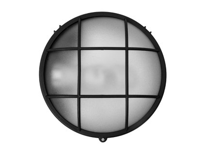 Stropní lampa GRF314 1×E27 IP44 černá Nástěnné svítidlo do interiéru i exteriéru