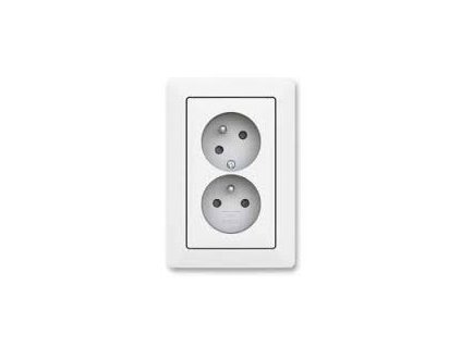 abb zoni dvojnasobna aźasuvka 5513T C02357 240