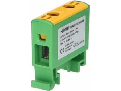 Elektroinštalačný materiál, ktorý potrebujete - NA SKLADE! Objednajte si univerzálnu svorku UK 16/1 PE ešte dnes!