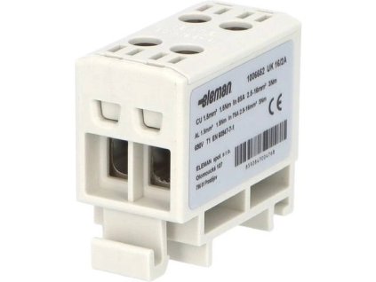 ELEKTRICKÝ INŠTALAČNÝ MATERIÁL NA SKLADE: Svorka UK 16/2 - spoľahlivosť a kvalita pre každého elektrikára!