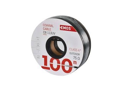 Koaxiální kabel CB113UV, 100m EMOS S5265
