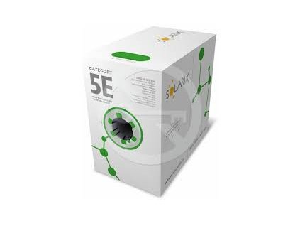 Instalační kabel CAT5E UTP PVC Eca 305m box SOLARIX 27655141