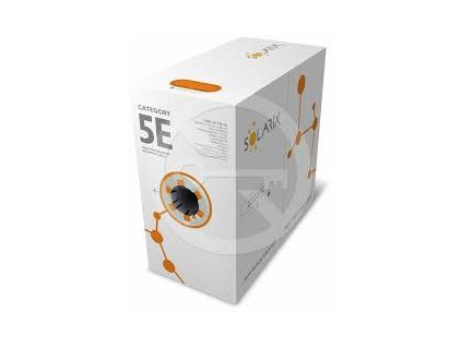 Venkovní instalační kabel CAT5E FTP PE Fca 305m box SOLARIX