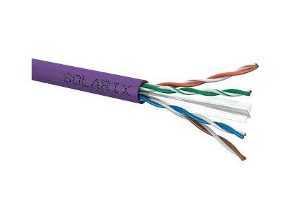 Instalační kabel CAT6 UTP LSOH 500m SOLARIX 26000021