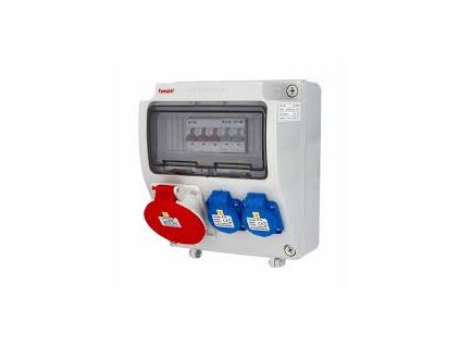 Zásuvková skříň ZSF20001000.0 3957 IP44 FAMATEL v185