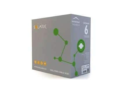 Solarix SXKD 6 UTP PVC CAT6 UTP PVC, 305m