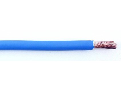 Kabel H07V K 10 světle modrý (CYA)