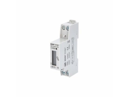 Elektroměr EDIN 111L, 45A, 1mod., LCD, 1 fáz., 1 tar., podružný