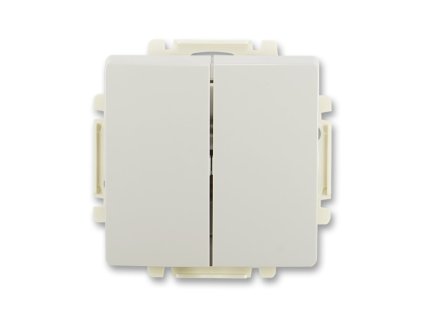 Spínač sériový, řazení 5, s krytem 3557G A05340 S1 světle šedá Swing ABB