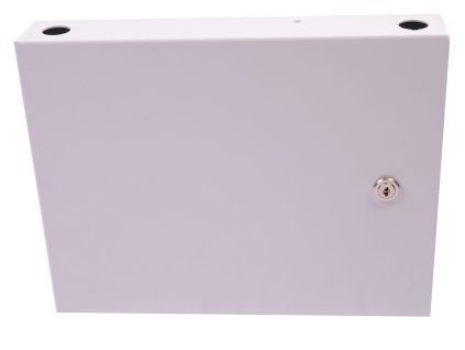 opticky box nastenny neosazeny pro 24 x sc adapteru uzamykatelny 305x240x50 mm