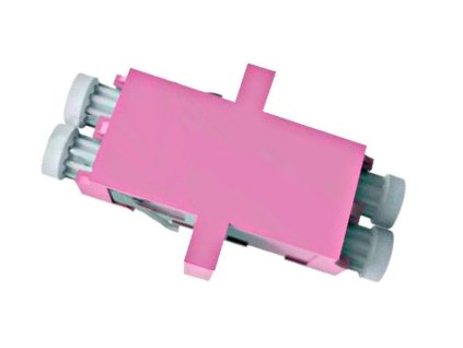 adapter opticky lc lc duplex multimode om4