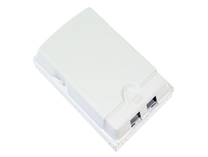 zasuvka opticka 2xsc sim lc dup posuvny kryt konektoroveho pole 86x135x26mm