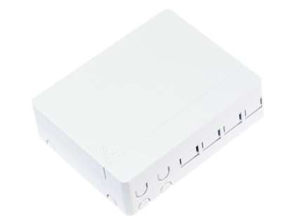 opticka ftth zasuvka 4x sc simplex vyklopna kazeta 100x80x30mm
