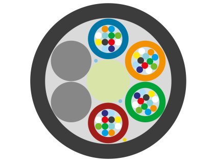 kabel opticky wirex a dq zn 2y 6x1 4 48vl 9 125 pe 5 2mm mlt