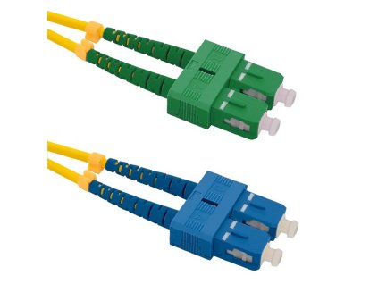 patch cord sc apc sc upc duplex 9 125 30m