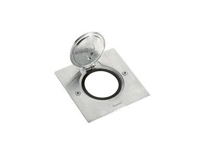 PLATINUM podlahová krabice IP44, 2modulová nerez čtvercová LEGRAND 089700