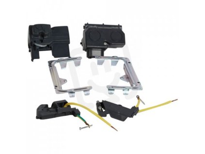 Nábytkový instalační kit pro POP-UP krabice do podlahy, 2x3 moduly – Efektivní a elegantní řešení pro flexibilní elektroinstalaci