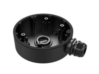 Montážny adaptér Hikvision DS-1280ZJ-DM46(Black) - elegantné čierne riešenie pre bezpečnú inštaláciu kamery. Navrhnutý na pevnú a stabilnú montáž