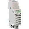 Zvonek na DIN lištu NOARK 111416 EX9HB, 230V AC, 75 dB – modulární domovní a průmyslový zvonek do rozvaděče, trvalý tón, IP20