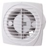 Ventilátor AS D100V s klapkou Axiální koupelnový ventilátor 100 mm