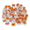 WAGO Box Clamp COMPACT 3x 0,14-4 mm2 (CYA) 221-413 50ks - Spoľahlivé a kompaktné pripojenie vodičov