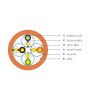 wirex instalacni kabel cat6a u ftp lsoh b2ca 500m civka oranzovy