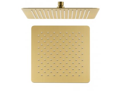 SLIM hlavová sprcha, 300x300mm, zlato mat