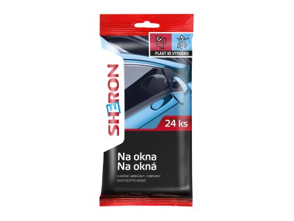 100548 ubrousky na sklo 24ks sheron
